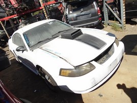 2003 FORD MUSTANG COUPE MACH 1 WHITE 4.6 MT PREMIUM F20109